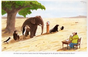 © Hans Traxler "Gerechte Auslese"